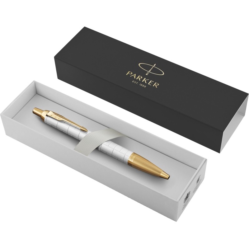 Ручка шариковая  Parker IM Premium Pearl GT,синий,в подар.уп.,Китай,2143643
