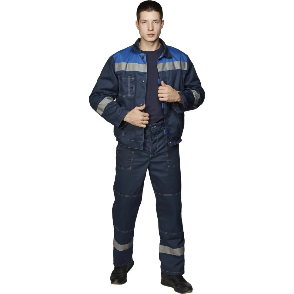 Костюм летний муж. л20-КБР син/вас (р.52-54) 194-200 (Арсенал-СП)