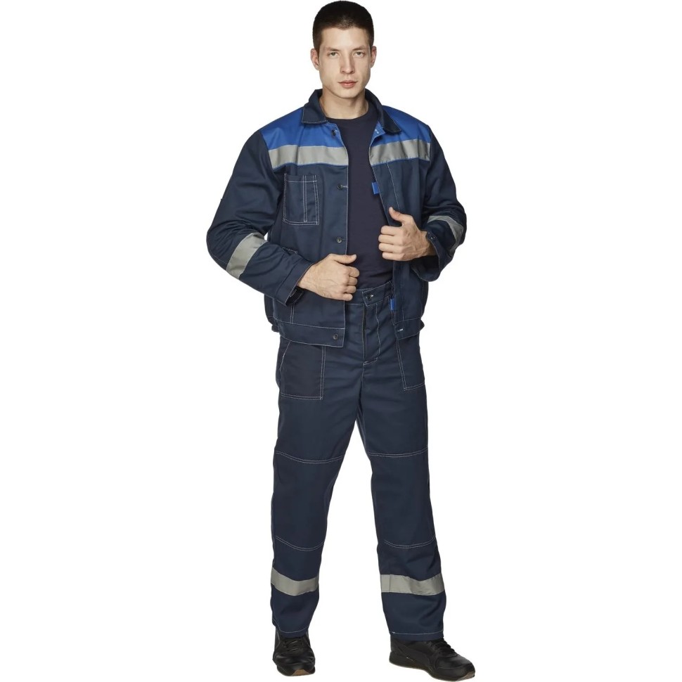 Костюм летний муж. л20-КБР син/вас (р.52-54) 194-200 (Арсенал-СП)