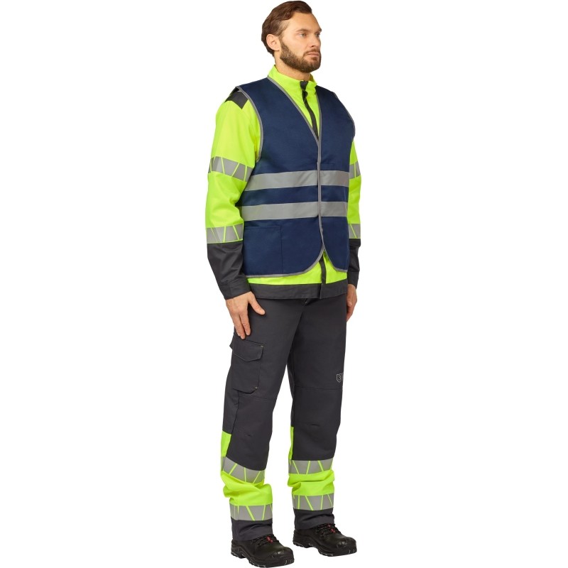 Жилет синий с СОП (р.3XL/60-62)