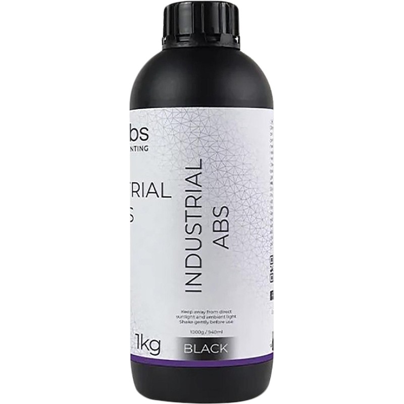 Фотополимер HARZ Labs Industrial ABS Resin, черный (1000 гр)