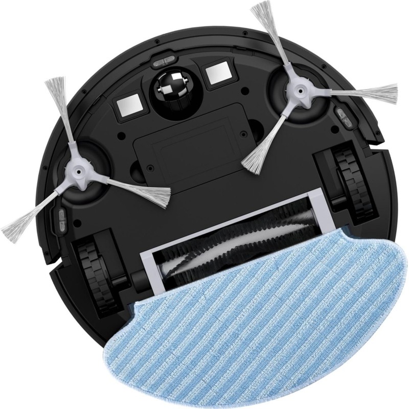 Робот-пылесос Tefal RG7365WH черный,сухая и влажная уборка, управ. с телеф