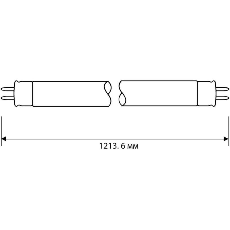 Лампа люминесцентная Camelion FT8-36W/54 6500K 3009