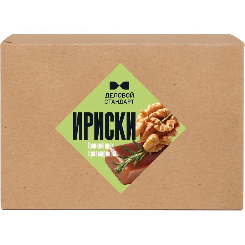 Ирис Деловой стандарт Грецкий орех с розмарином, 20гx15шт/уп