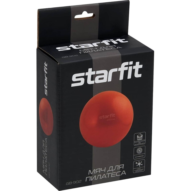 Мяч для пилатеса STARFIT GB-902 25 см, цвет мятный