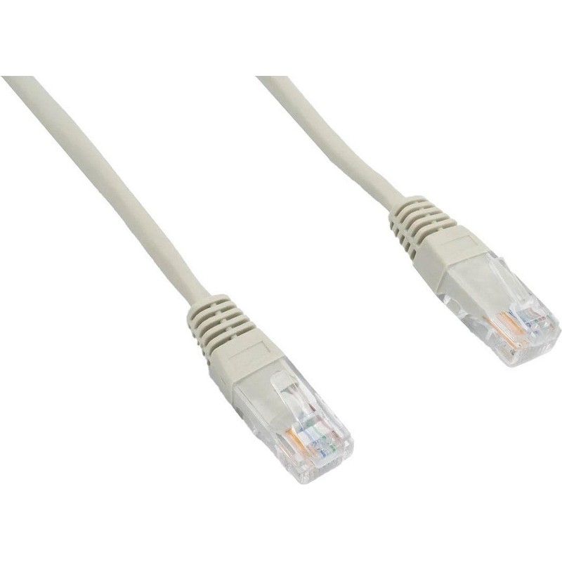Патч-корд A1, A1-LCU5E-0.5M, 0.5 м., U/UTP, 5e, CCA, серый