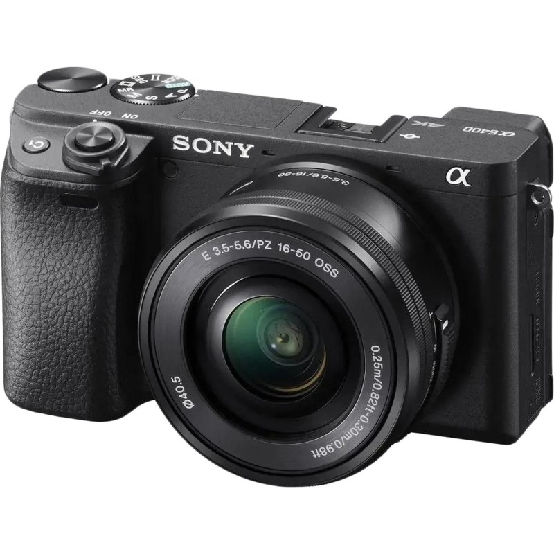 Фотоаппарат Sony Alpha 6400 L Kit +16-50 Black (ILCE6400LB.CEC)