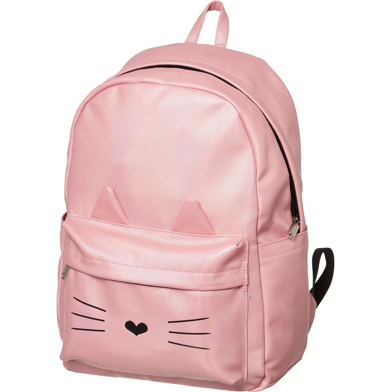 Рюкзак Kitty экокожа розовый