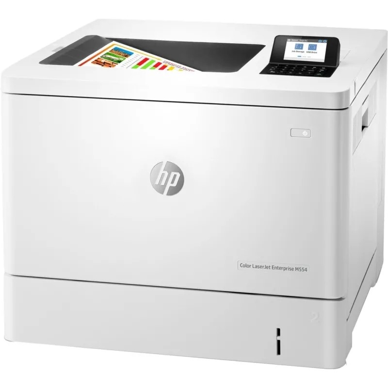 Принтер HP Color LaserJet Enterprise M554dn А4 дуплекс (7ZU81A)