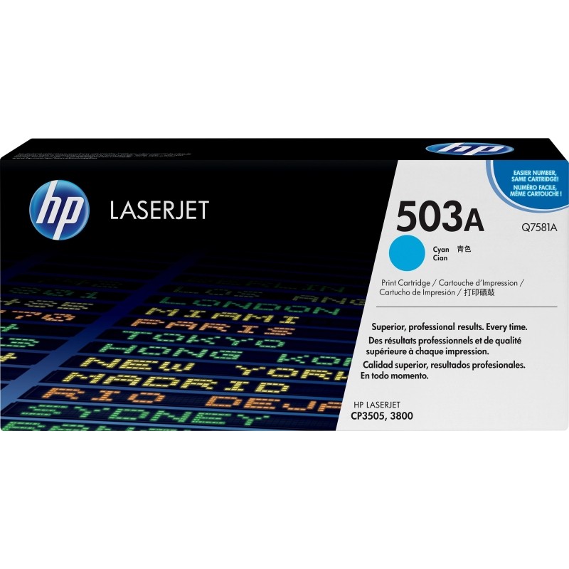 Картридж лазерный HP 503A Q7581A гол. для CLJ CP3505/3800