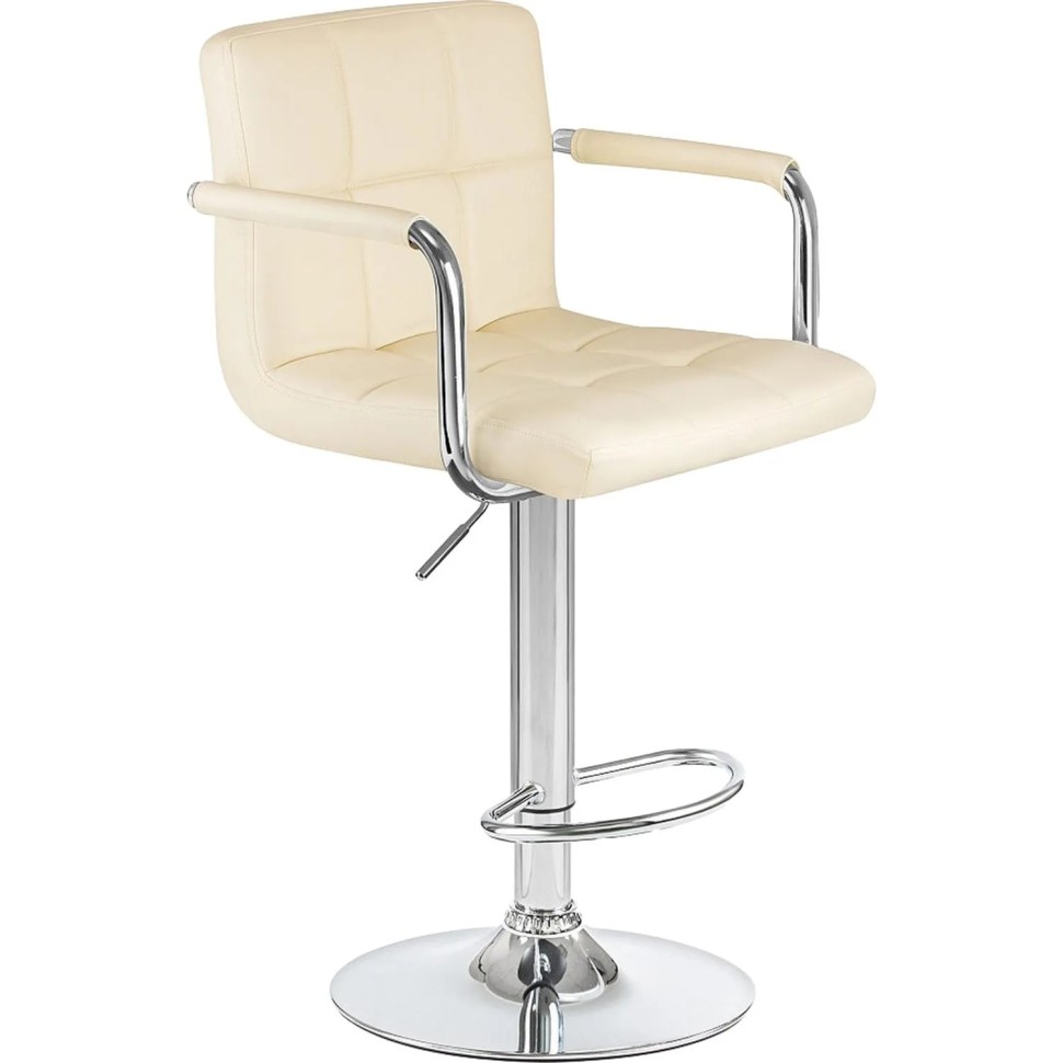 Стул барный LO_DOBRIN KRUGER ARM LM-5011_CH-M_EL кремовый