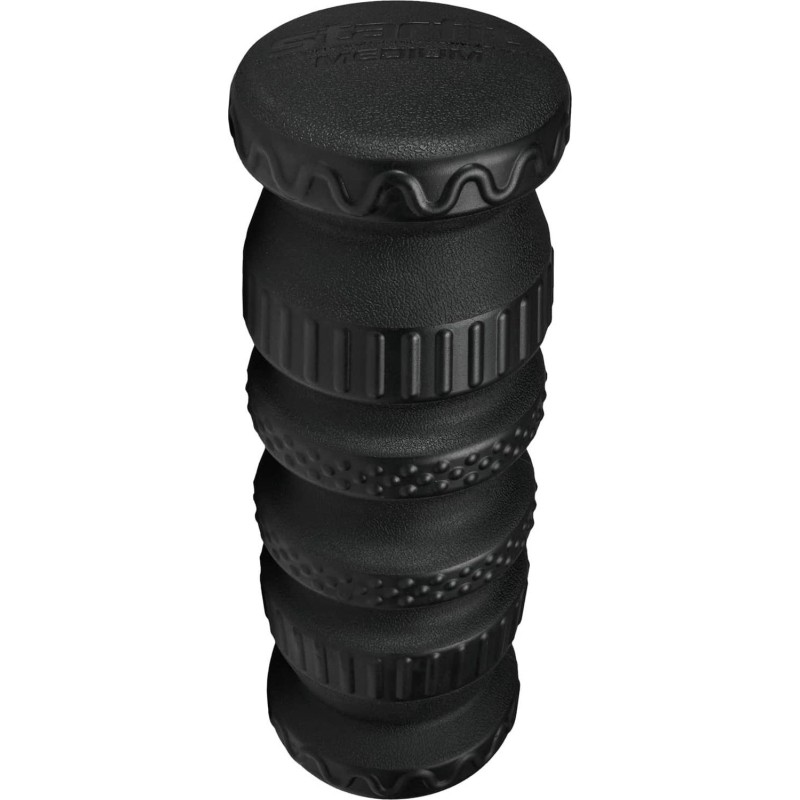 Ролик массажн STARFIT FA-526 PU, 30x10 см, ср жесткость, черный,ЦБ-00002556