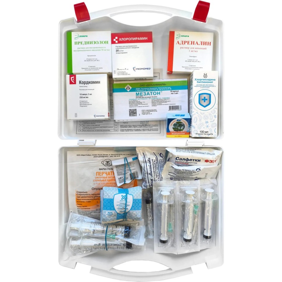 Аптечка оказания первой помощи Антишок (футляр 8-2)
