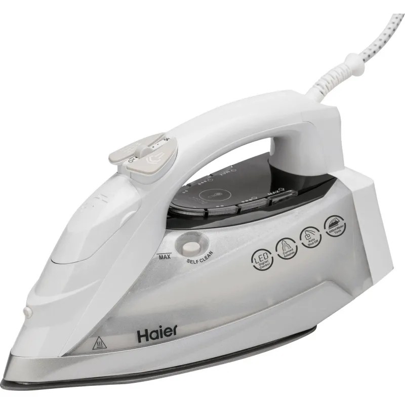 Утюг Haier HI-600, белый/серебристый/серый (TD0030532RU)