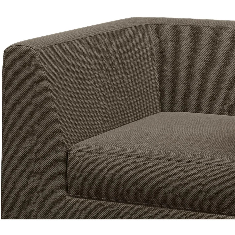 Диван MV_EVOLUTION 2-х местный (EVO2-2) коричн.тк. рог.Bravo wood