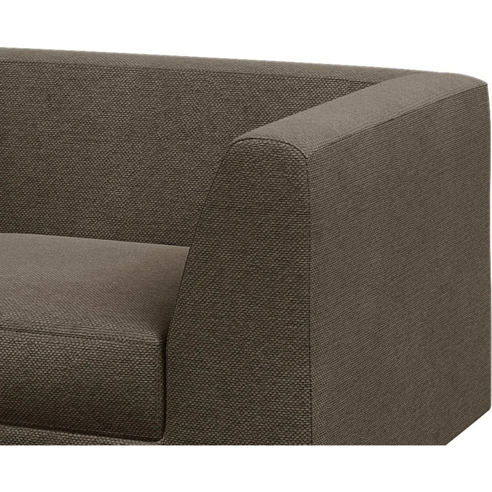 Диван MV_EVOLUTION 2-х местный (EVO2-2) коричн.тк. рог.Bravo wood