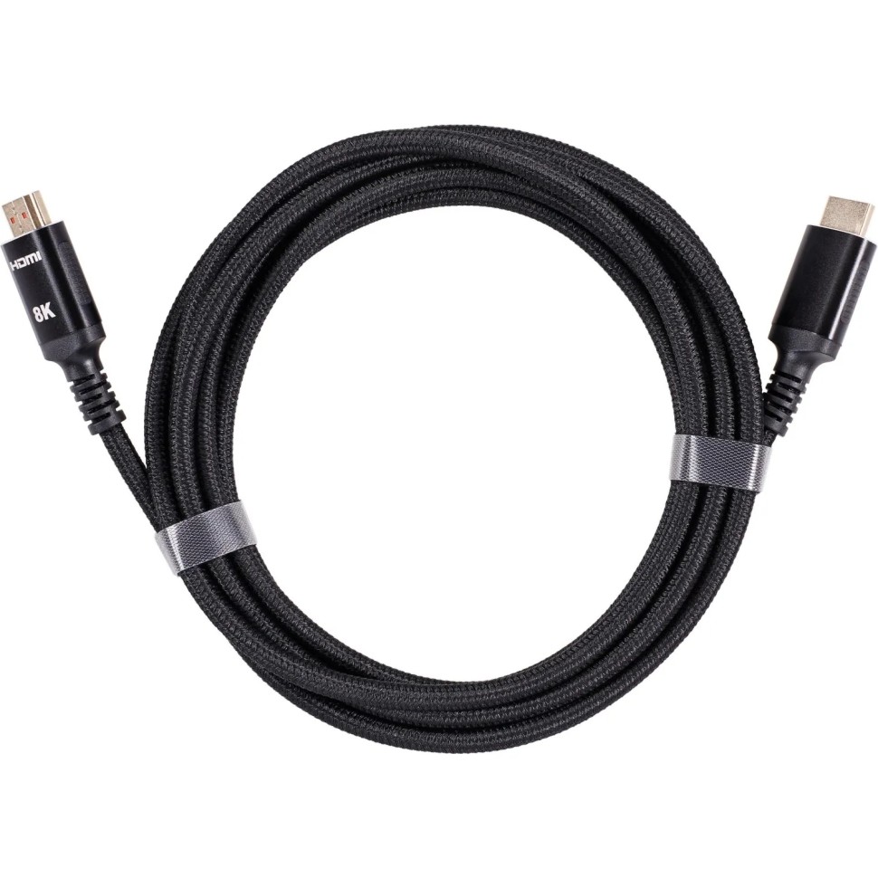 Кабель HDMI 19M/M,ver. 2.1 8KX60Hz (Econom) оплетк 3m iOpen <ACG859B-3.0 Кабель HDMI 19M/M,ver. 2.1 8KX60Hz (Econom) оплетк 3m iOpen <ACG859B-3.0