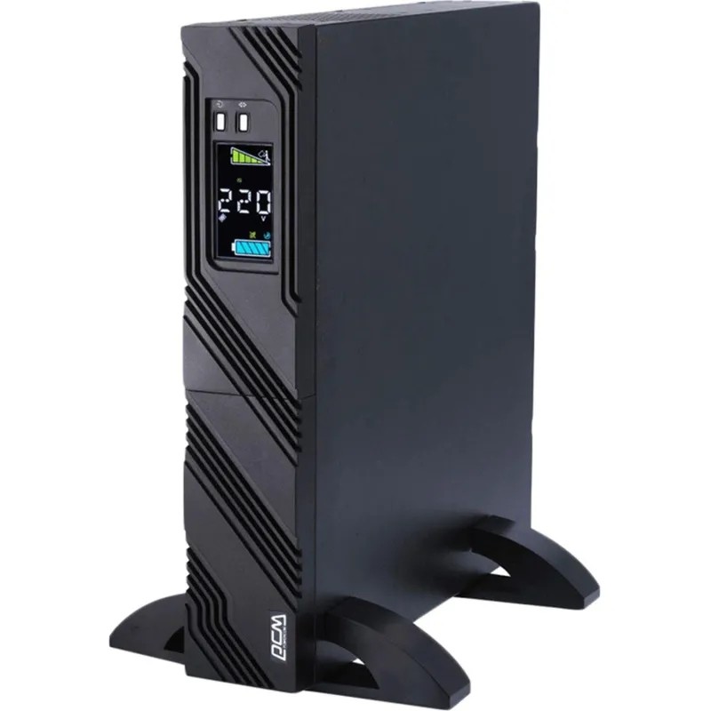 ИБП Powercom SPR-2000 LCD, Line-Int, 2000Ва/1600Вт,(8 C13)/( 1 C19)