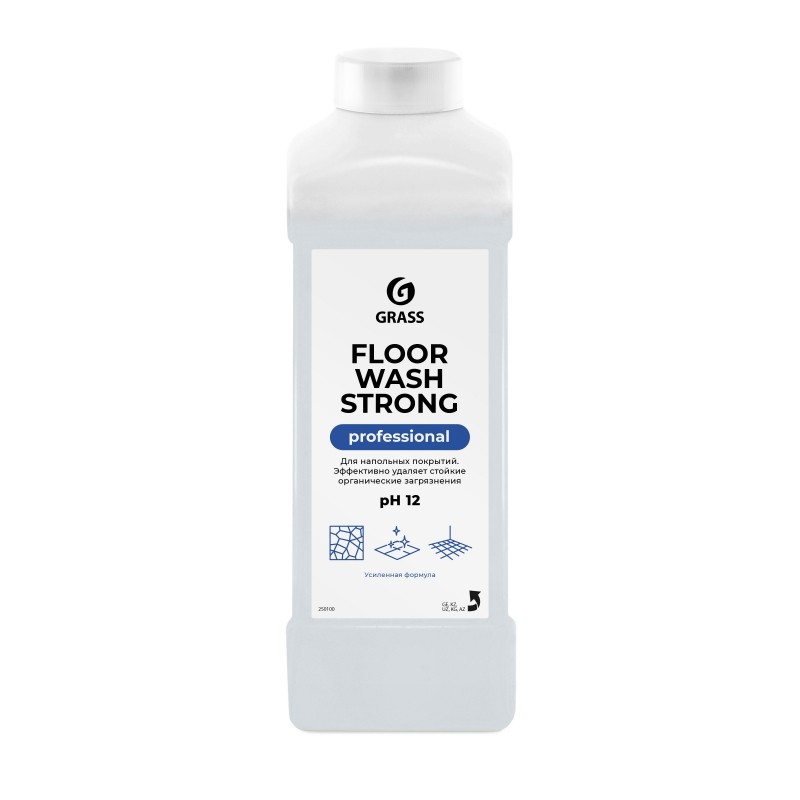 Профхим д/машин мойки щел от сильных загрязн Grass/Floor Wash Strong,1л