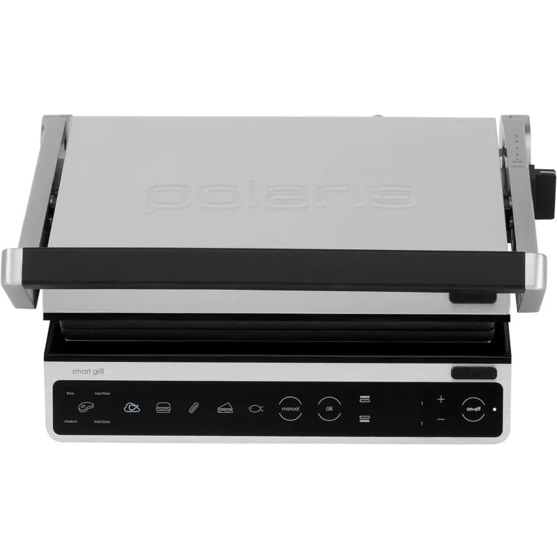 Электрогриль POLARIS PGP 3003, серебряный