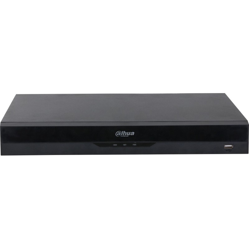 IP-видеорегистратор DAHUA DHI-NVR5208-EI,8-кан,4К,384Мбит/с,2 SATA III,20Тб