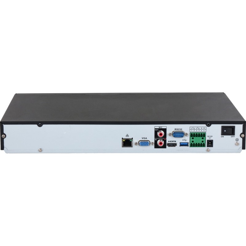 IP-видеорегистратор DAHUA DHI-NVR5208-EI,8-кан,4К,384Мбит/с,2 SATA III,20Тб