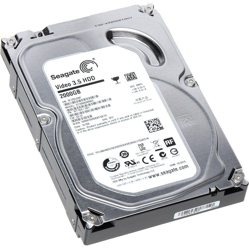 Жесткий диск Seagate SkyHawk 2TB, SATA, 5400rpm, 256MB(ST2000VM003)