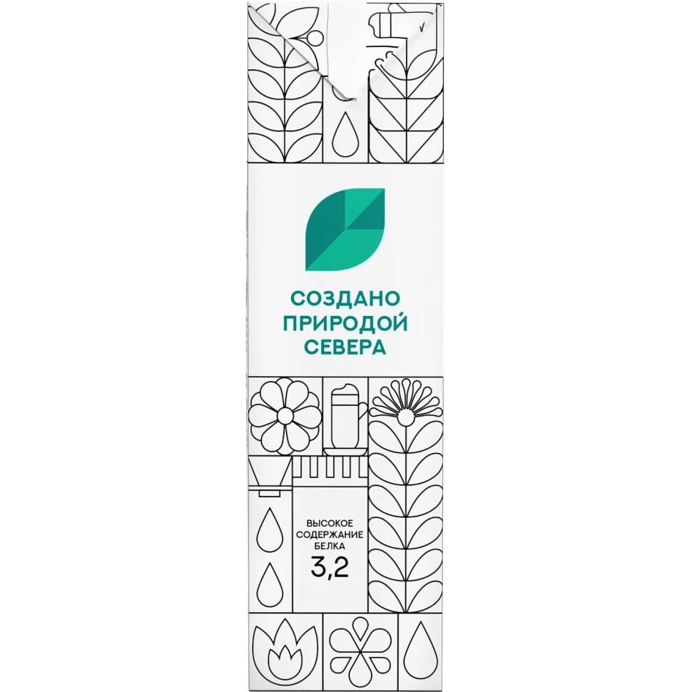 Молоко Северная Долина (Prof) ультрапастериз 3,2% 1л