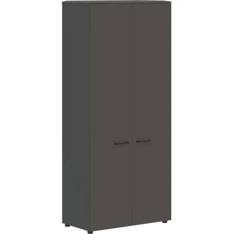 Шкаф Jay глухие двери + топ JHC 85.1 856х452х1949 Орех Мокко/Антрацит