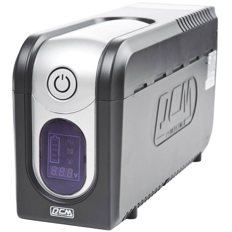 ИБП Powercom Back-UPS IMPERIAL IMD-825AP, лин-инт., 825ВА/495Вт, 5xC13, LCD