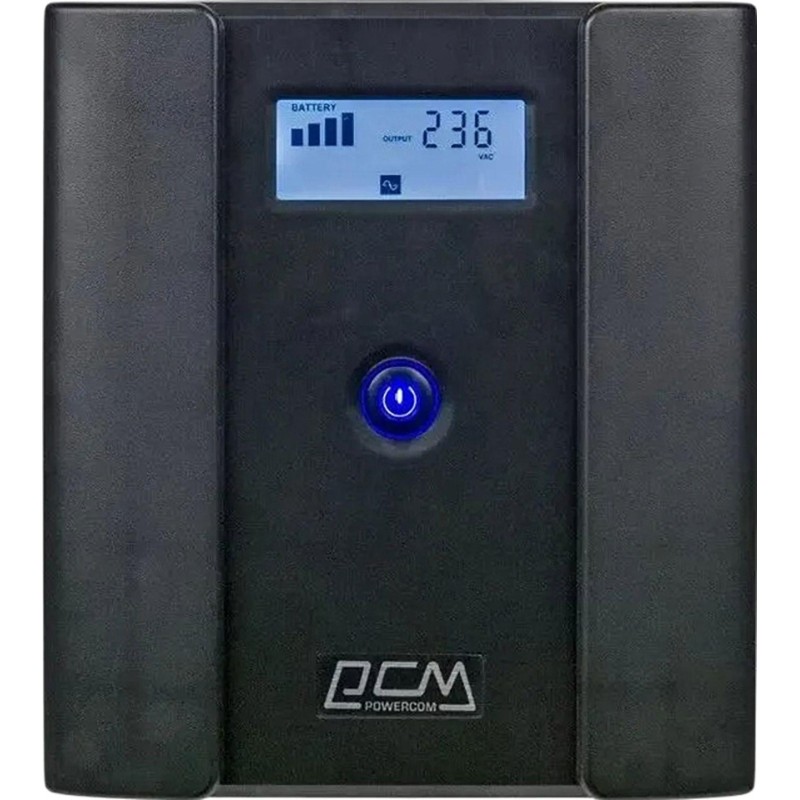 ИБП Powercom Raptor RPT-1025AP LCD 1025ВА/615Вт, 4xEURO