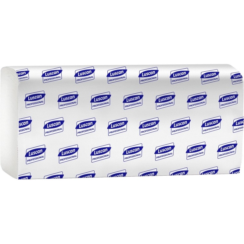 Полотенца бумажные д/дисп. Luscan Professional M-слож2слбелвтор150л21пач/уп