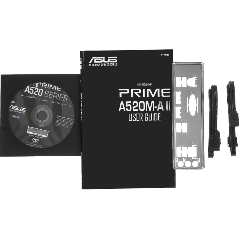 Материнская плата ASUS PRIME A520M-A II/CSM, AM4, A520, 4xDDR4, mATX