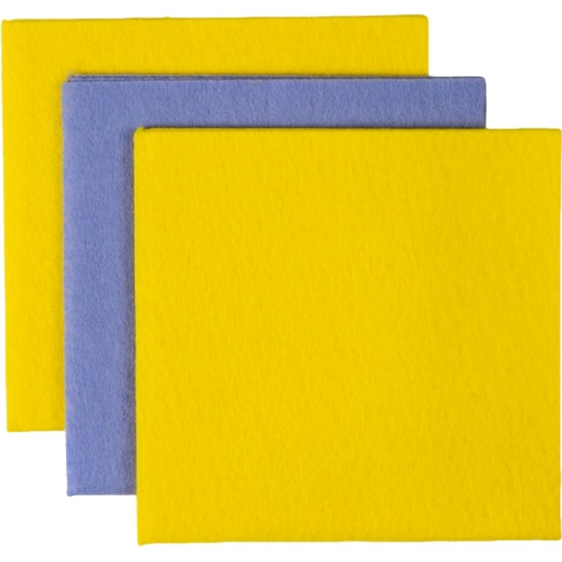 Салфетки хозяйственные вискозные Soft Universal 38х38см, 3шт/уп