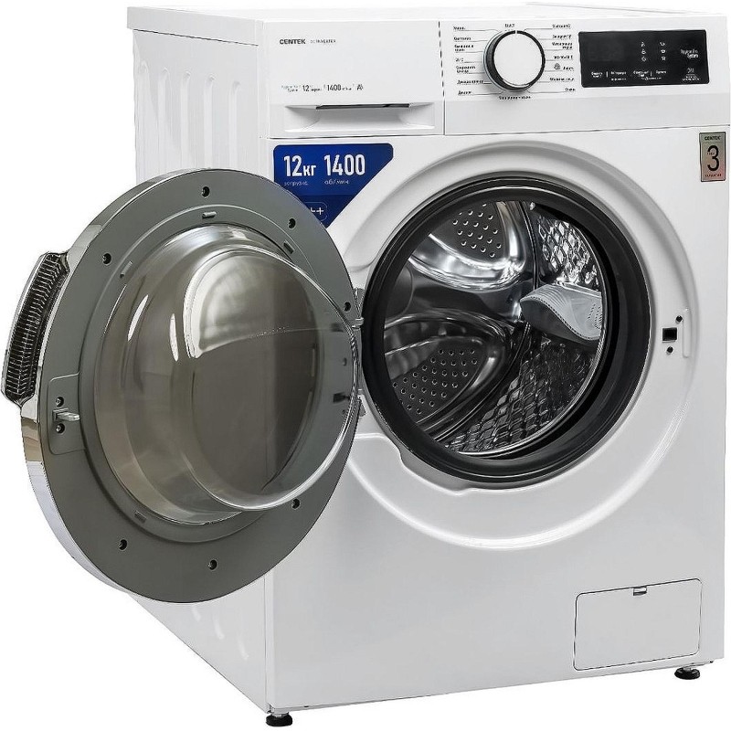 Стиральная машина Centek CT-1925 (белый)12кг/15пр /LED-Дисп/ INVERTER/A