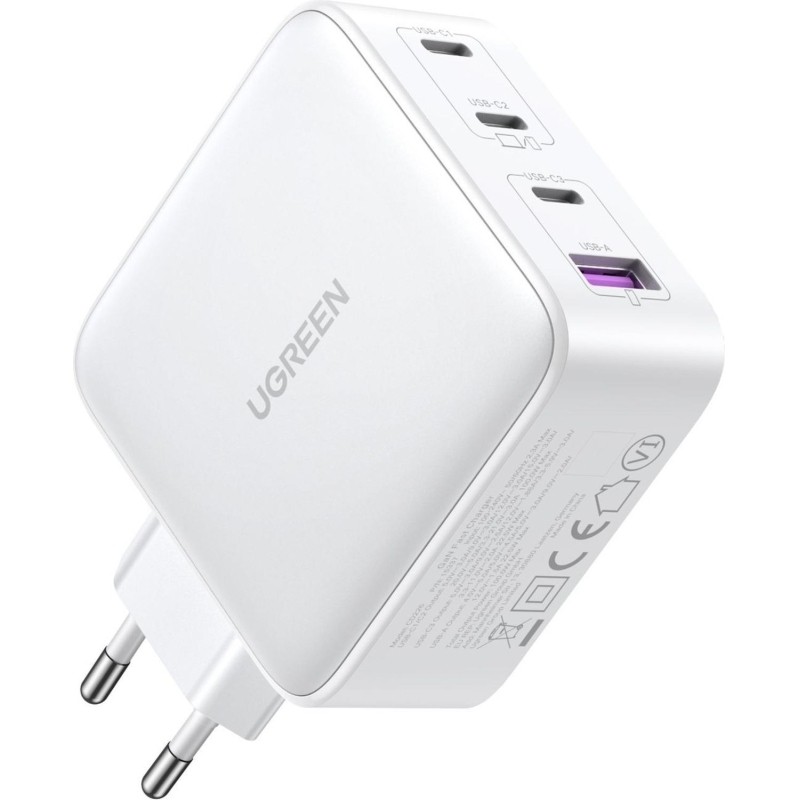 Зарядное устройство UGREEN CD226 (15337) Nexode USB-A+3xUSB-C 100W/белый