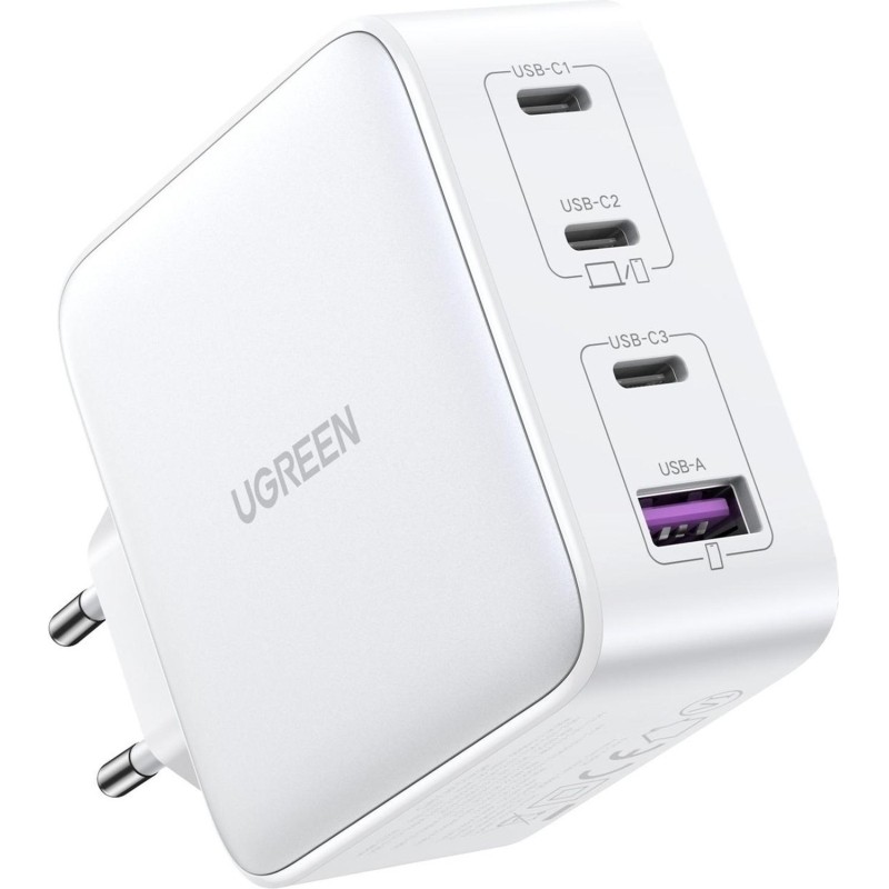 Зарядное устройство UGREEN CD226 (15337) Nexode USB-A+3xUSB-C 100W/белый