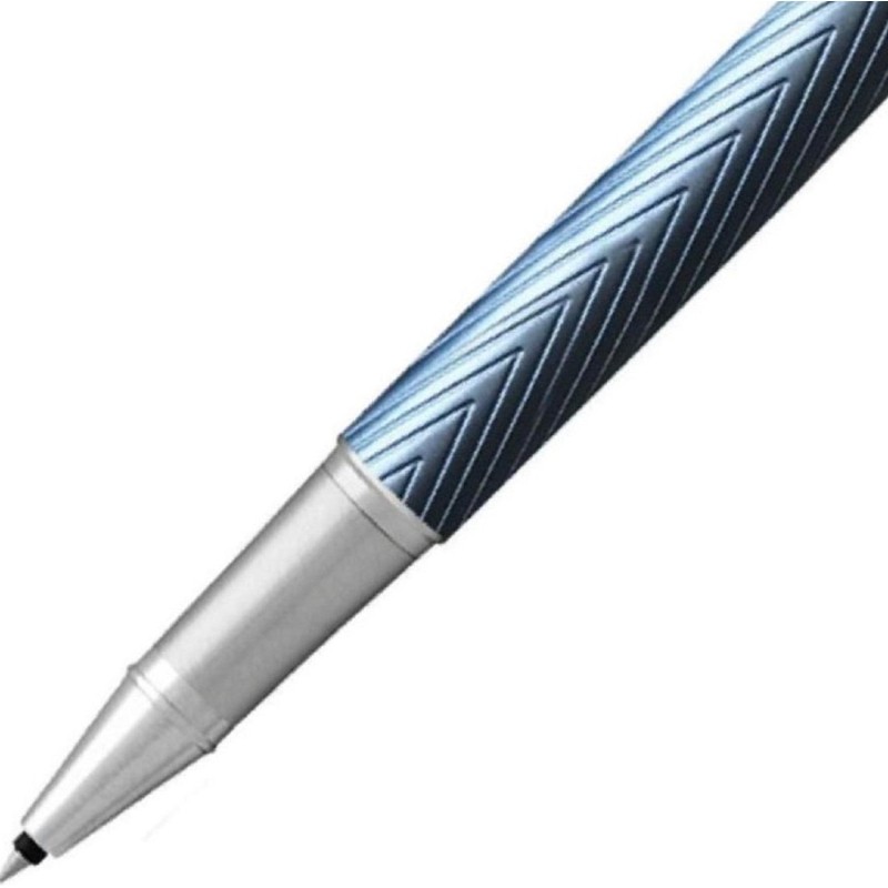 Роллер Parker IM Premium Blue Grey СT, черный,в подар.уп, 2143648