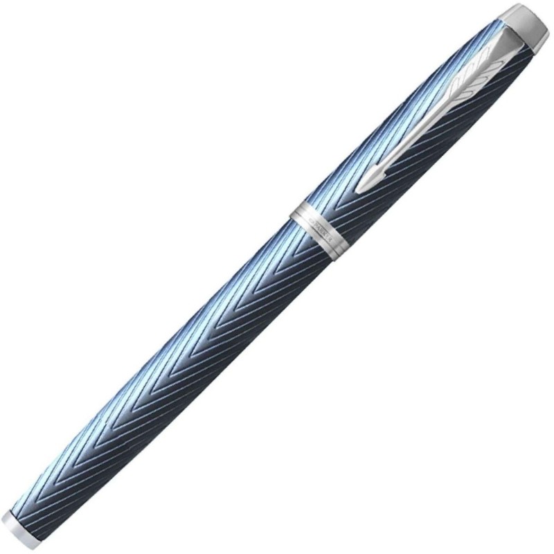 Роллер Parker IM Premium Blue Grey СT, черный,в подар.уп, 2143648