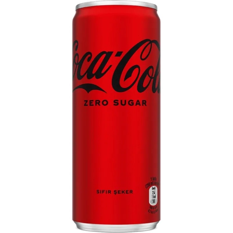 Напиток Coca-Cola Zero Грузия газ ж/б 0,33л