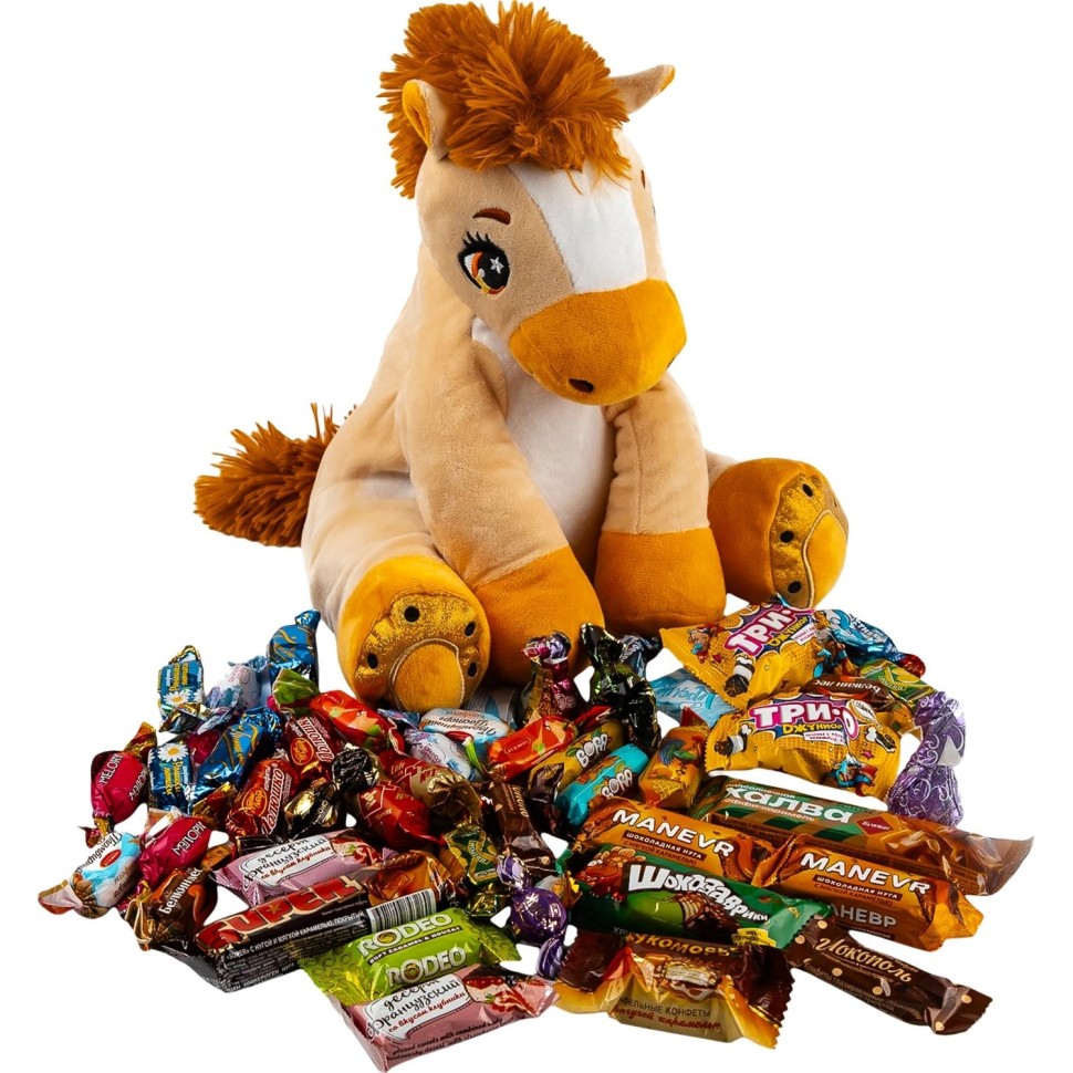 Новогодний сладкий подарок Азбука Праздника Счастливчик 800 г