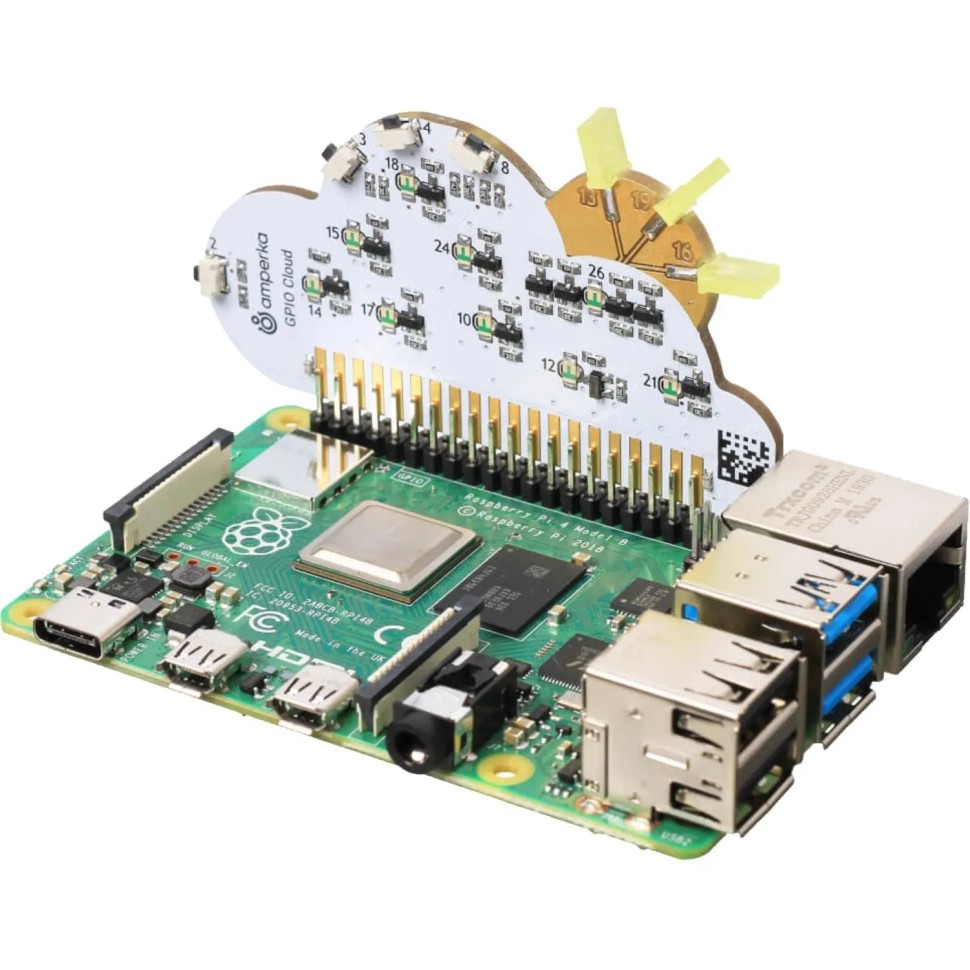Набор образовательный Амперка Малина v4 (4 ГБ) Набор образовательный Амперка Малина v4 (4 ГБ)