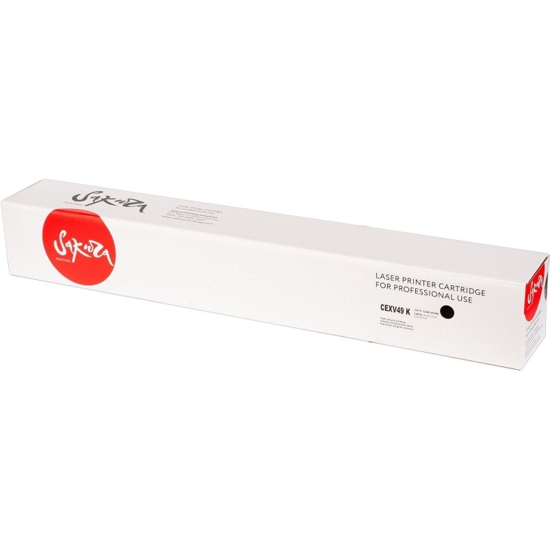 Тонер-картридж Sakura CEXV49BK для Canon IRADVANCE черный 36000к SACEXV49BK