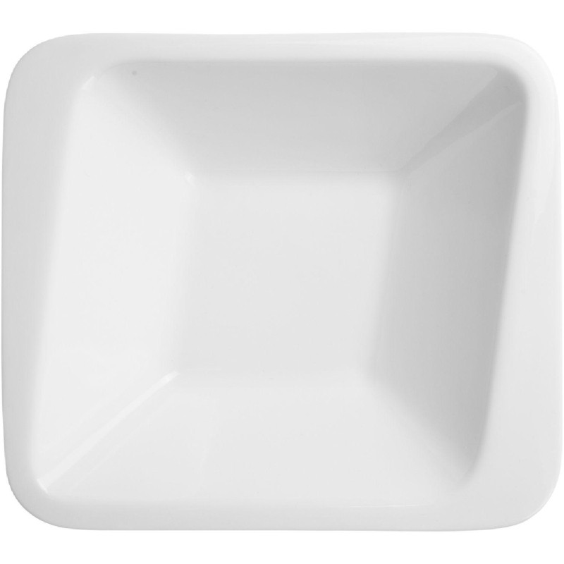 Салатник фарфоровый Sam&Squito Quadro 14х14х5 см 300 мл белый (6 штук в упаковке)