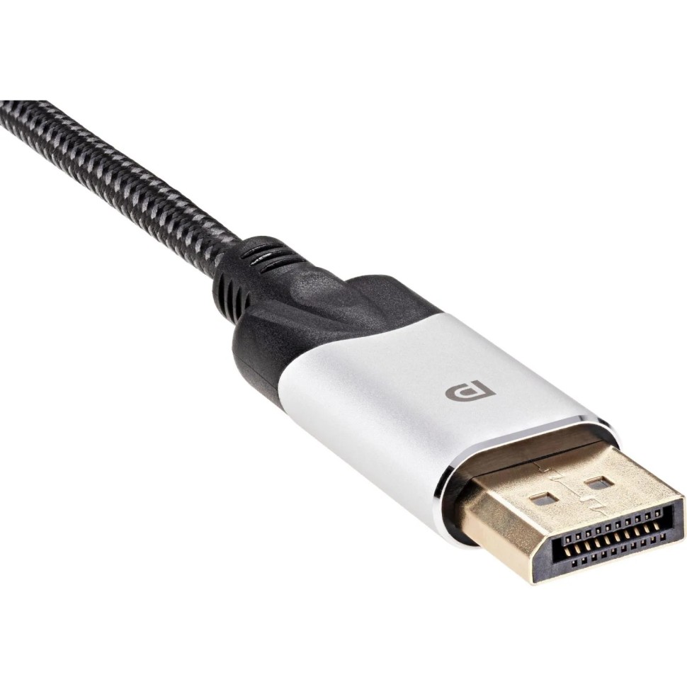 Кабель -переходник DisplayPort M-&gt; HDMI M 4K@60Hz 1.8m VCOM (CG608M-1.8M)