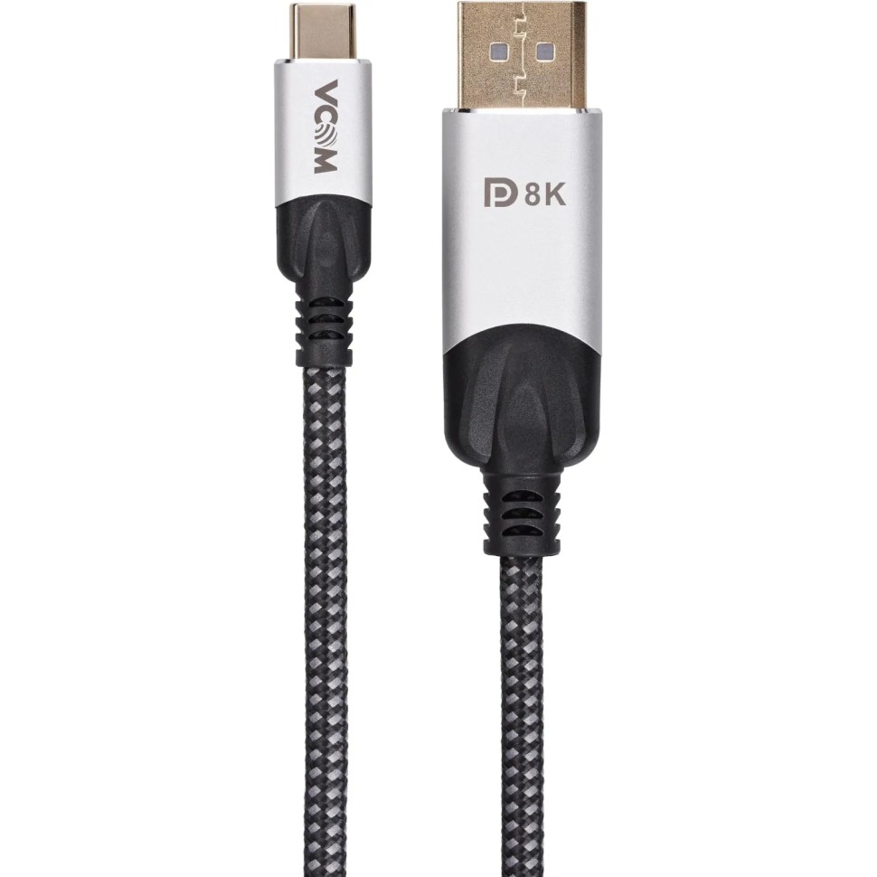 Кабель адаптер USB 3.1 Type-Cm --> DP(m), 1.8m ,VCOM <CU422MCV-1.8M Кабель адаптер USB 3.1 Type-Cm --> DP(m), 1.8m ,VCOM <CU422MCV-1.8M