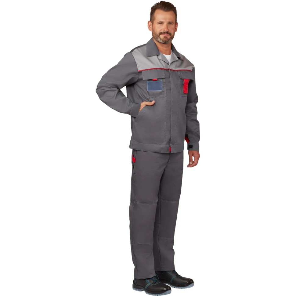 Костюм летний муж л10-КПК т-сер/сер(р.48-50)158-164(серия л)ЧЛБ Костюм летний муж л10-КПК т-сер/сер(р.48-50)158-164(серия л)ЧЛБ