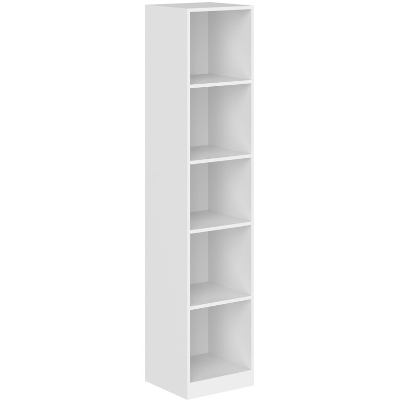 Стеллаж SL Simple узкий SR-5U 386х359х1815 Белый
