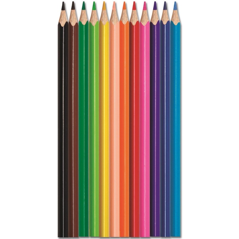 Карандаши цветные Maped COLOR&#039;PEPS STAR, трехгранные,дерево,12цв/наб,183212