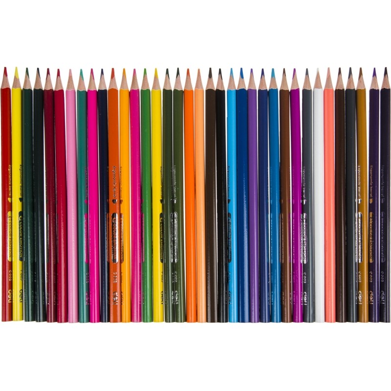 Карандаши цветные Deli Color Emotion EC00230 3-гран. липа 36цв/наб